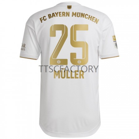 Maillot de Foot Bayern Munich Thomas Muller 25 Extérieur 2022-23
